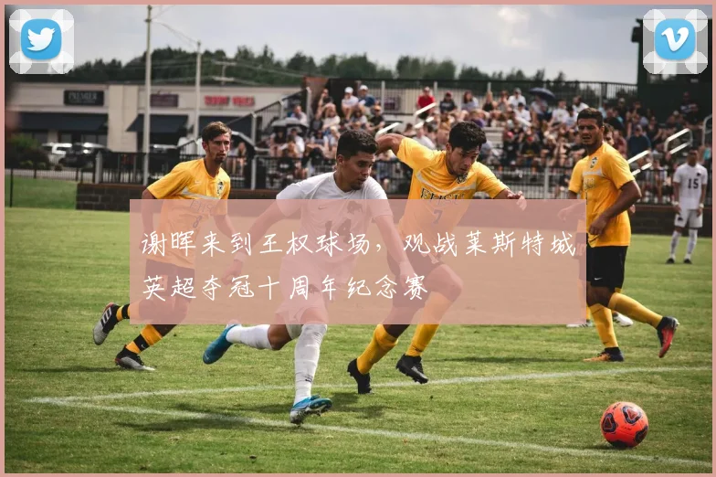 谢晖来到王权球场，观战莱斯特城英超夺冠十周年纪念赛